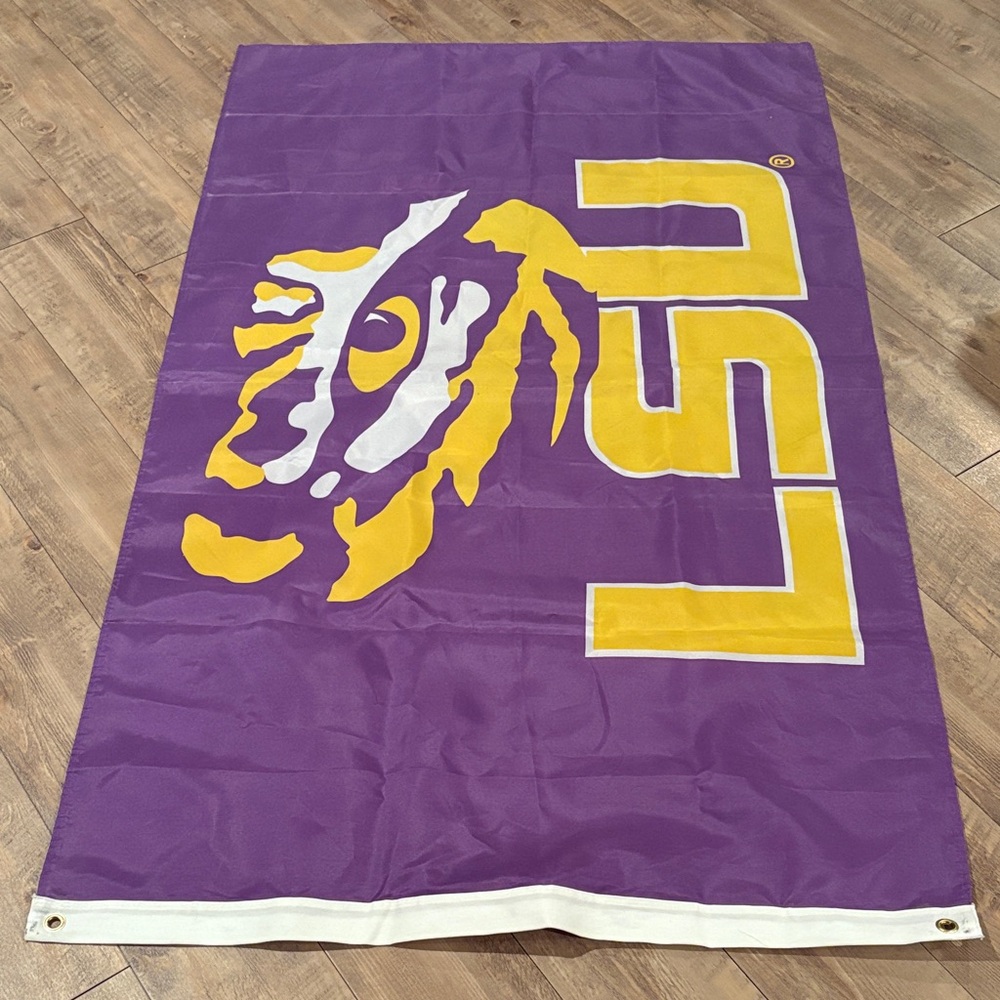 Purple and Yellow Flag